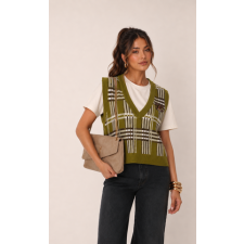VEST ROHELINE SÄRGIGA 8207